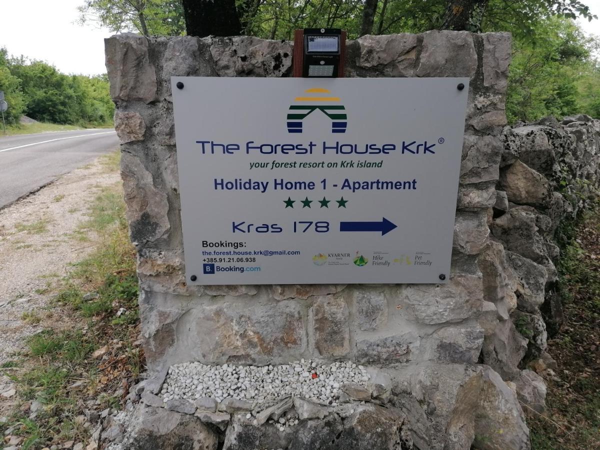 The Forest House Krk 1 Kras Luaran gambar